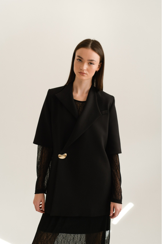 Платье 2-ка длины макси с ажурным добавлением