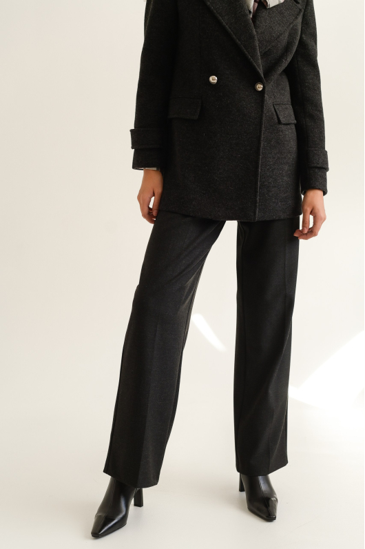 Брюки из теплой ткани классические