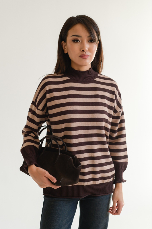 Джемпер в полоску 