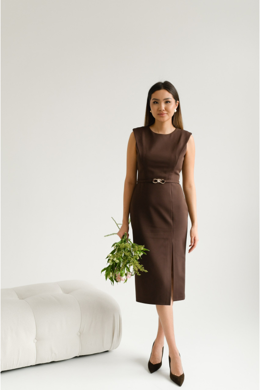 Платье без рукава