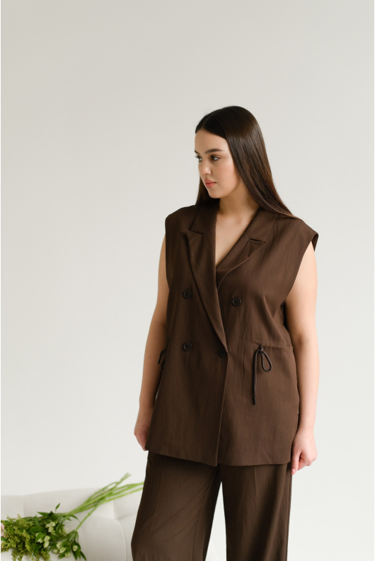 Костюм 2 ка  брючный с жилетом