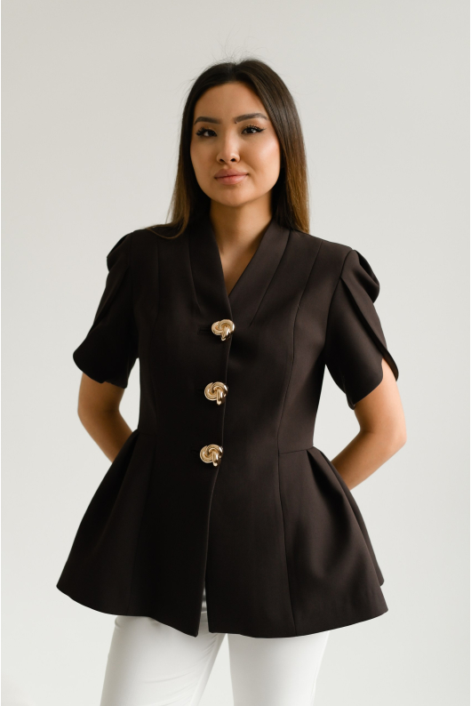 Жакет с баской