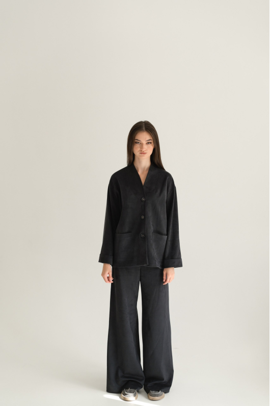 Костюм брючный из вельвета