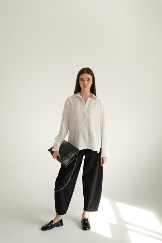 Брюки «Аладины» из плотной ткани