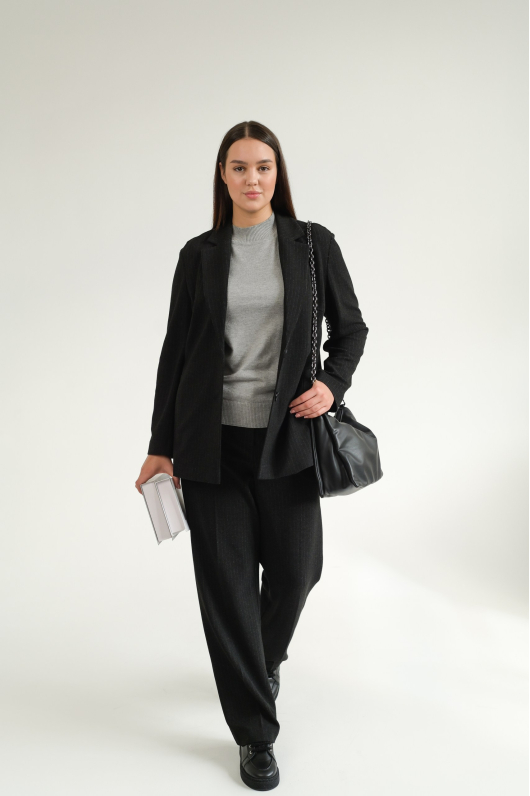 Костюм брючный двойка из мягкого трикотажа