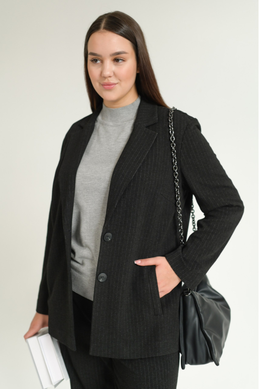 Костюм брючный двойка из мягкого трикотажа