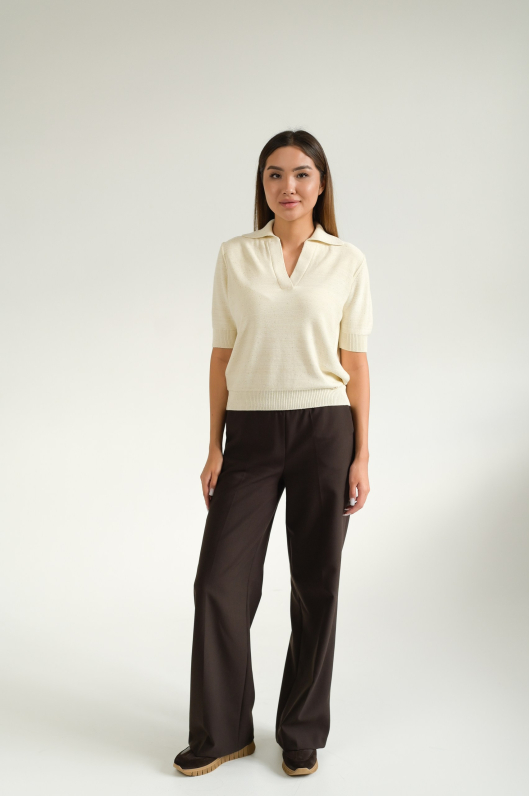  Поло из тонкого трикотажа 