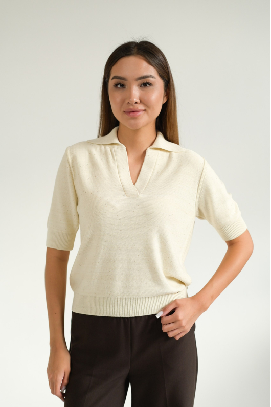  Поло из тонкого трикотажа 