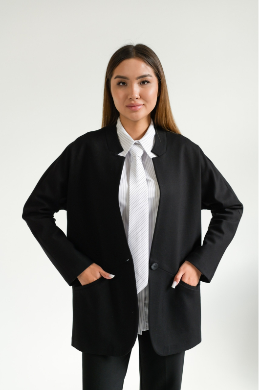 Жакет свободного кроя