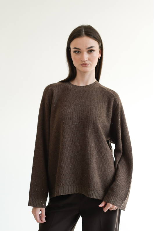 Джемпер из мягкого трикотажа 