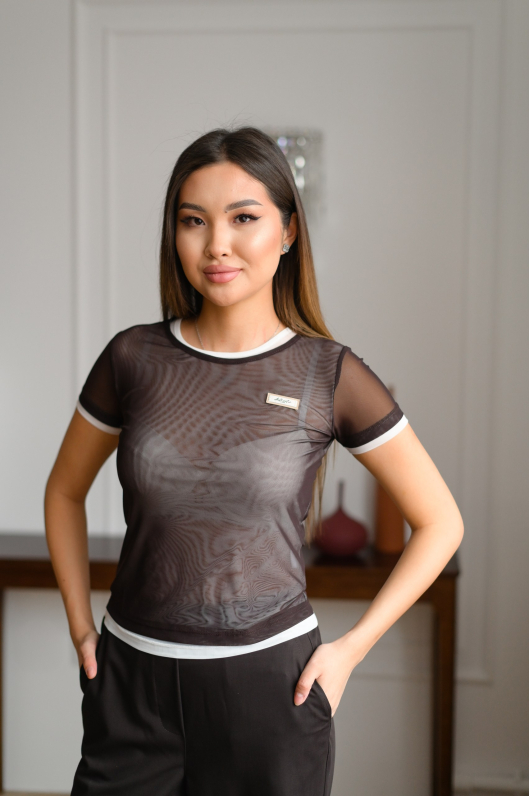 Футболка с эмитацией 2-ки