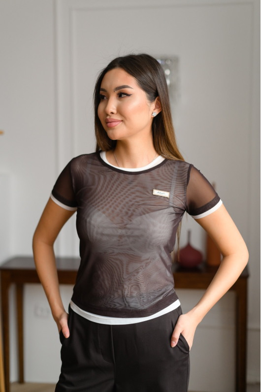 Футболка с эмитацией 2-ки