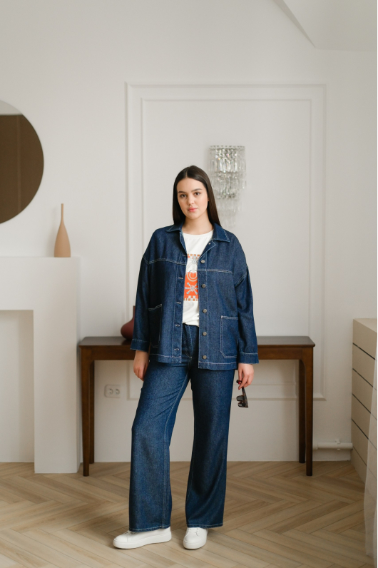 Костюм из денима 3-ка