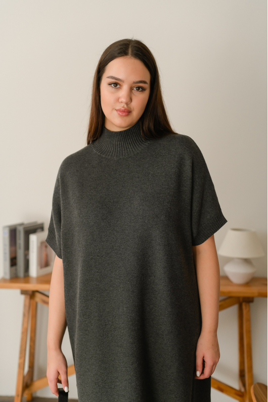 Платье из трикотажа