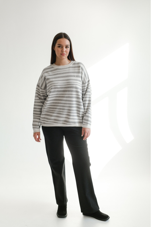 Брюки из теплого трикотажа