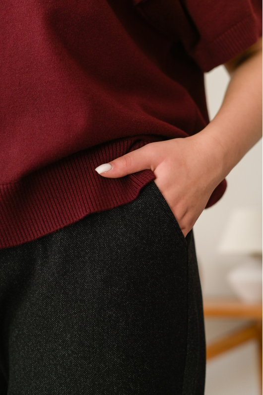 Джемпер из мягкого трикотажа 