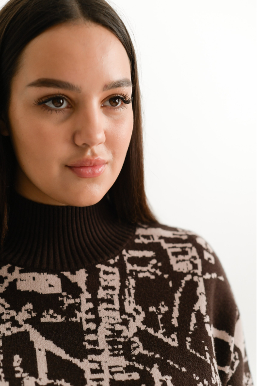 Американка из теплого трикотажа