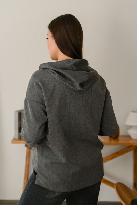 Рубашка с капюшоном от итальянского производителя 